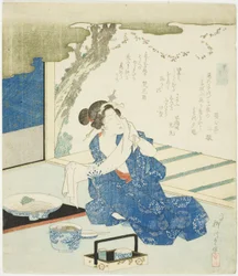 Sommerroben (Natsugoromo), aus der Serie "Ein Vergleich von Düften (Takimono awase)"