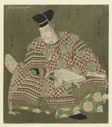 Ein sitzender Krieger