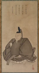 Porträt von Sugawara Michizane