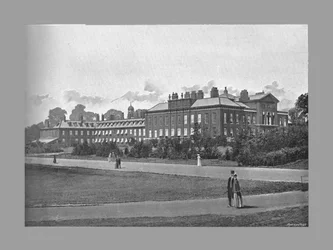 Kensington-Palast, London, um 1900