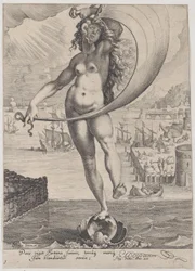 Fortuna, aus Tugenden und Laster, 1596-97