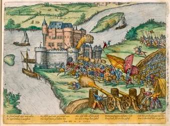 Die Belagerung von Löwen und der Heldentum von Harman Reuter gegen die spanischen Truppen, 1571