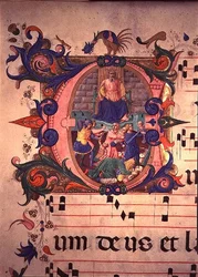 Missale 515 f.13v Das Massaker der Unschuldigen, aus einem Chorbuch vor 1449