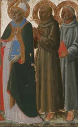 Heilige Zenobius, Franziskus und Antonius von Padua