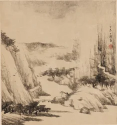 Flusslandschaft, 1667