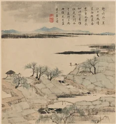 Flusslandschaft, Mai-August 1666