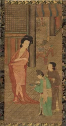 Yang Guifei nach dem Baden