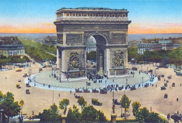 Arc de Triomphe, aus 