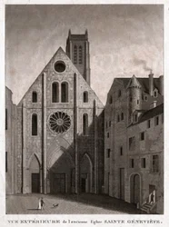 Kirche Sainte Genevieve, frühes 19. Jahrhundert