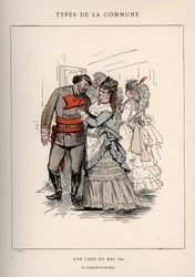 Kommune von Paris: Kostüm von UNE LOGE EN MAY 1871 (7) in „Les Communeux“