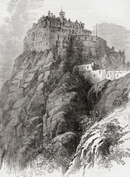 Edinburgh Castle, Castle Rock, Edinburgh, Schottland