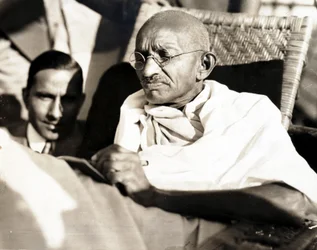 Mahatma Gandhi an Bord der SS 