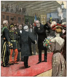 Oscar II. von Schweden in Paris