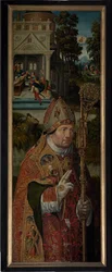 Pfarrkirche (Église Saint-Quentin). Triptychon.