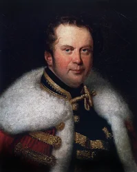 Porträt von Franz Brunsvik (1777-1849), slowakischer Cellist und Direktor des Stadttheaters in Budapest