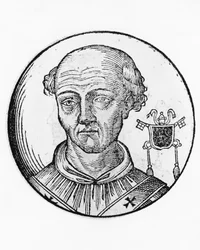Porträt von Johannes XII. (Octavianus von Tusculum, ca. 937-964)