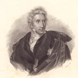 Porträt des Kunsthistorikers Leopoldo Cicognara (1767-1834), Kupferstich von Fusinati nach einem Porträt von Lipparini