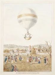 Sadlers Ballonaufstieg von Hackney