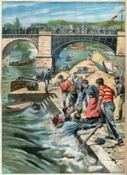 Rettung auf der Seine