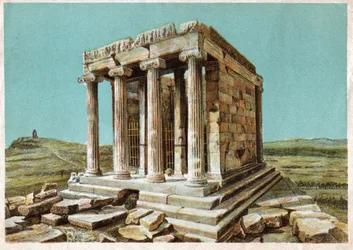 Tempel der Athena Nike (Gravur)