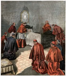 Tod von Papst Leo XIII