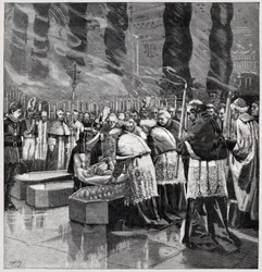 Tod von Papst Leo XIII