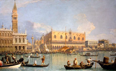 Ansicht des Dogenpalastes
