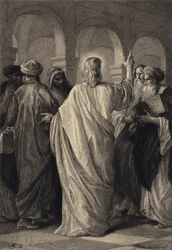 Jesus spricht mit den Gelehrten