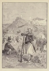 Afrikanischer Soldat