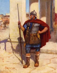 Ein Legionärswächter
