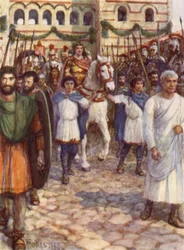Der Einzug Konstantins in London