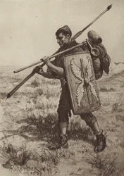 Der Impeditus oder voll ausgerüstete Fußsoldat