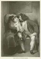 Onkel Toby und die Witwe Wadman