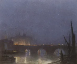 Ein Nocturne der London Bridge