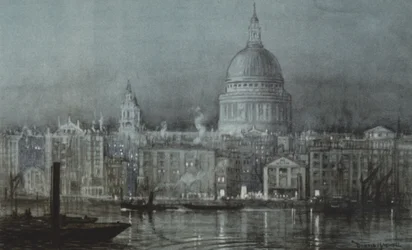 St. Pauls vom Fluss