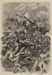 Der englische Angriff auf die Steinbrüche