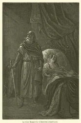 Königin Margarete in Damiette