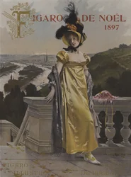 Wird er kommen? Titelblatt von Le Figaro Illustré, Dezember 1897