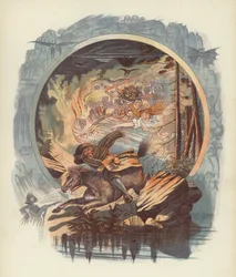 Illustration für Tam OShanter von Robert Burns