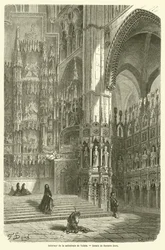 Innenraum der Kathedrale von Toledo