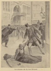 Schießerei in der Rue Drouot, Paris