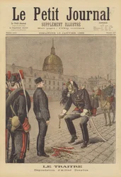 Die Degradierung von Alfred Dreyfus