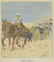 Artillerie auf Madagaskar