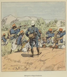 Angriff auf das Dorf Andratra