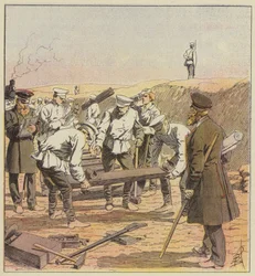 Bau der Transsibirischen Eisenbahn