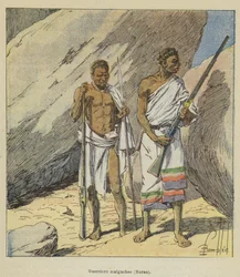 Madagassische Krieger, Baras