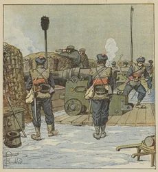 Die Marinebatterie von Chevilly