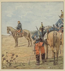 General Barry am Vorabend von Coulmiers