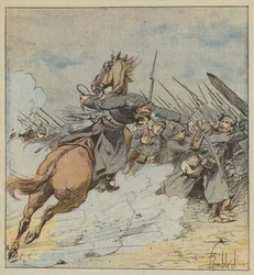 Tod des Obersts de Kontski