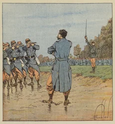 Eine Hinrichtung im 17. Korps